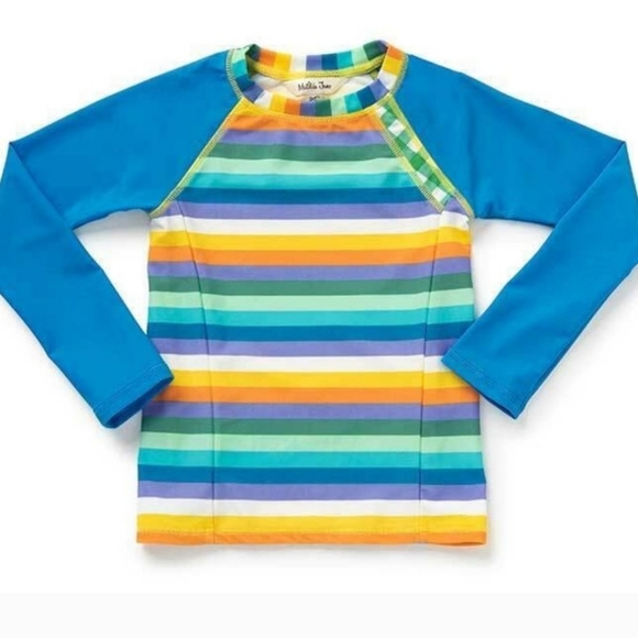 NWT Rashguard top size 8Y Multicolor - Picture 1 of 5